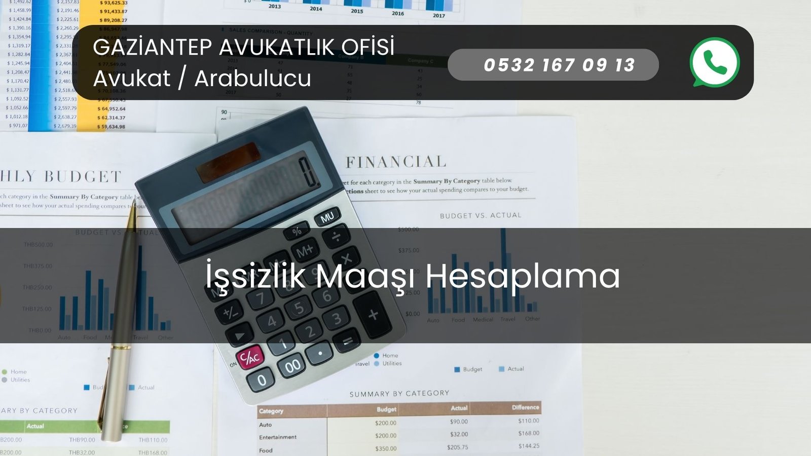 İşsizlik Maaşı Hesaplama Gaziantep Avukatı