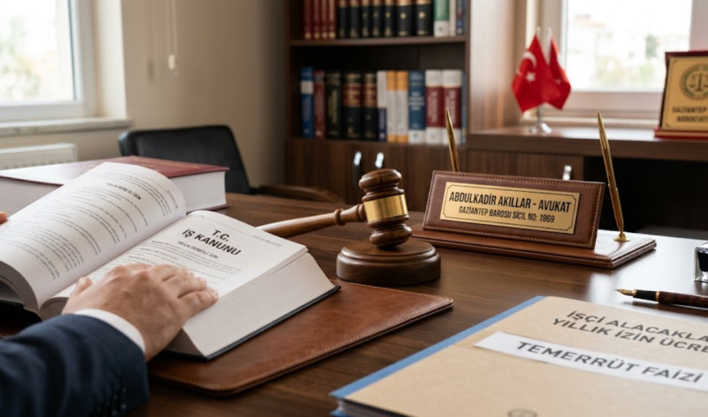 yıllık izin belgesi - Global Gaziantep Avukat