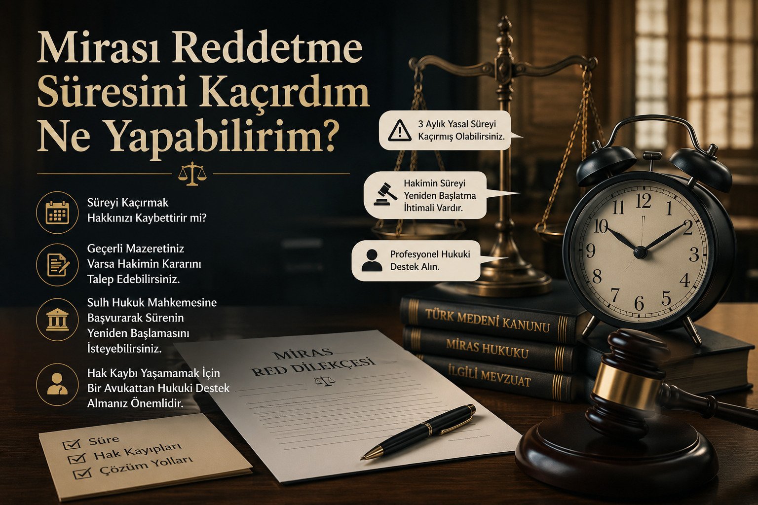 Mirası Reddetme Süresini Kaçırdım Ne Yapabilirim?