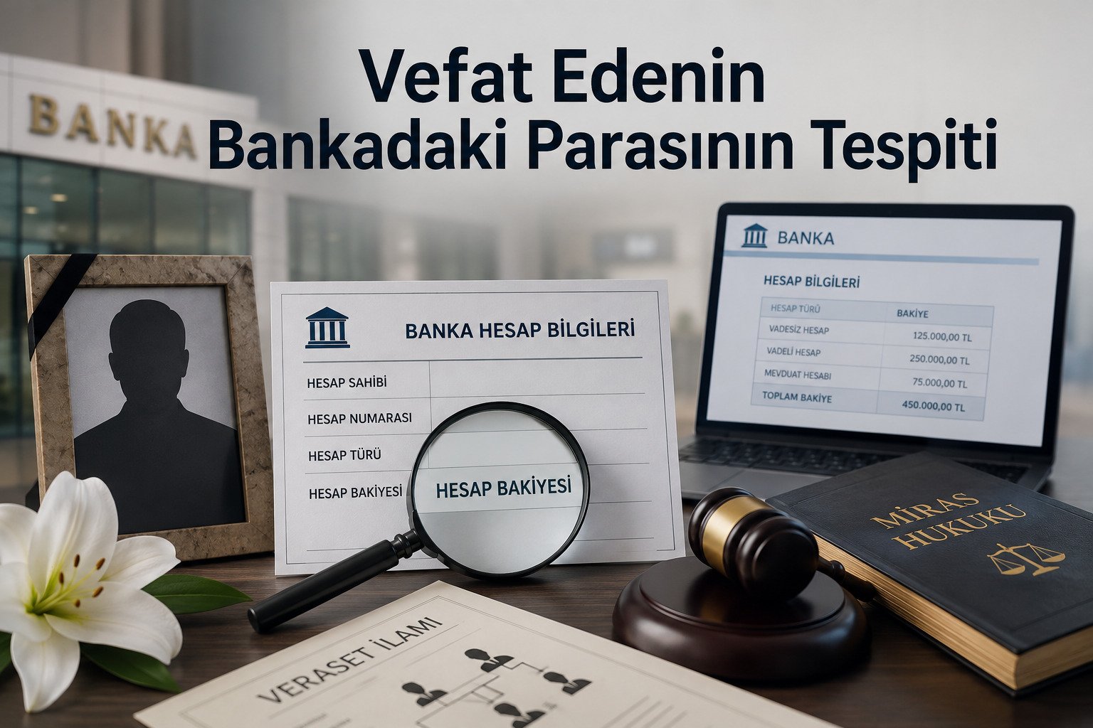 Vefat Edenin Bankadaki Parasının Tespiti