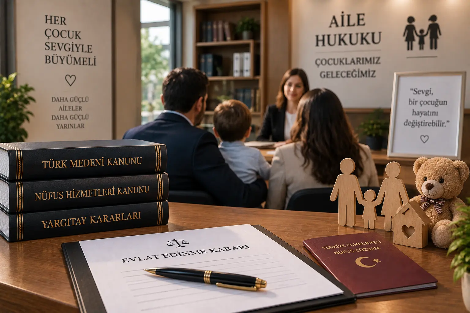 Evlat Edinilen Çocuğun Soyadı ve Nüfus Kaydı Nasıl Değişir? Biyolojik Anne-Baba Bilgileri Görünür mü?