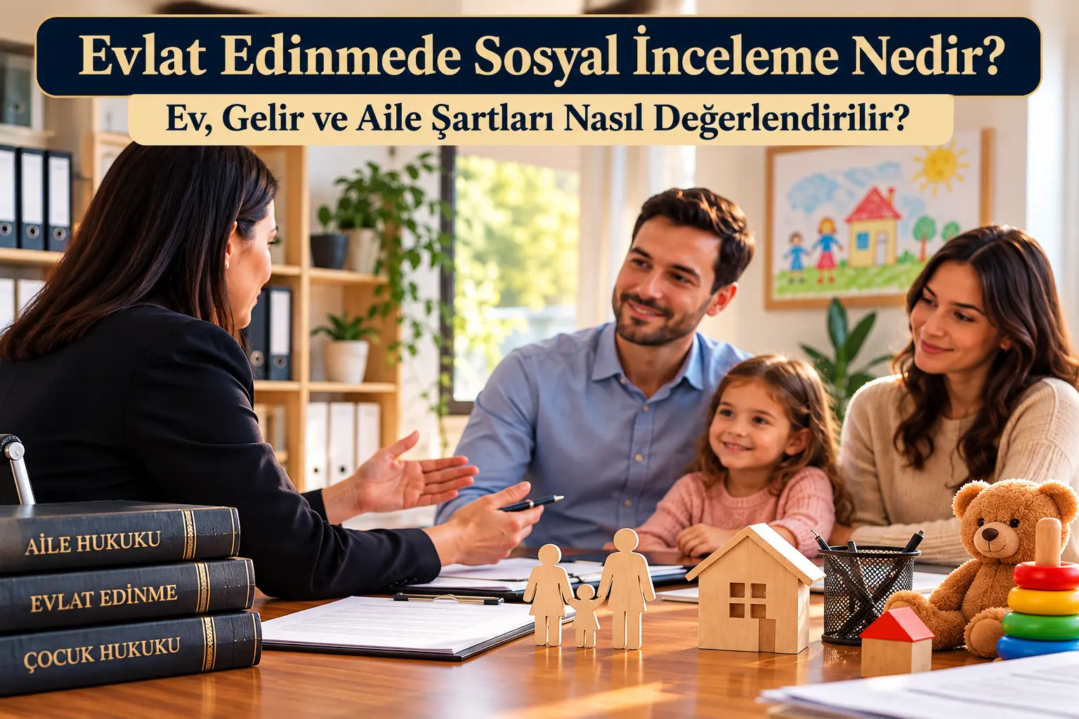 Evlat Edinmede Sosyal İnceleme Nedir? Ev, Gelir ve Aile Şartları Nasıl Değerlendirilir?