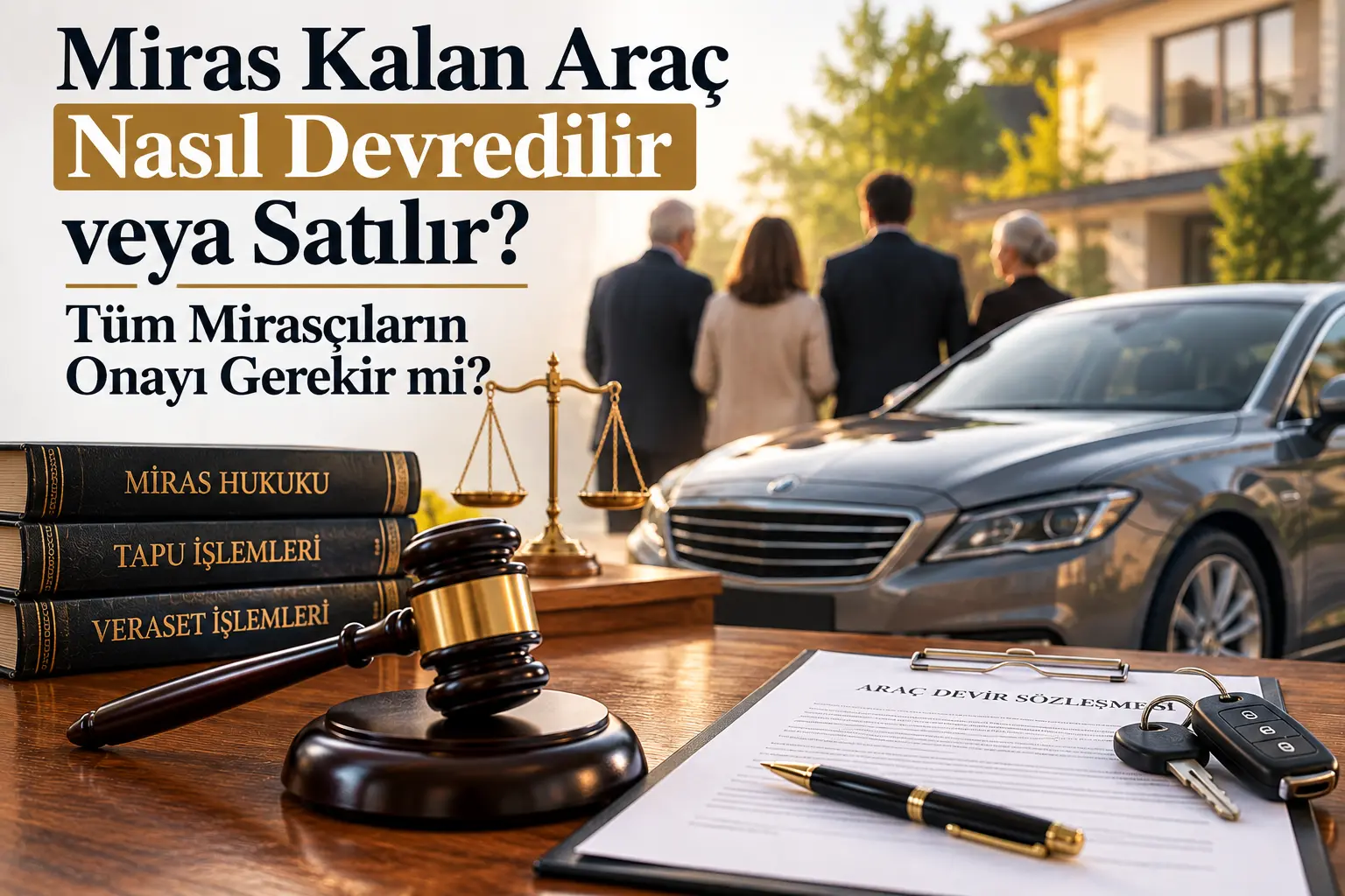 Miras Kalan Araç Nasıl Devredilir veya Satılır? Tüm Mirasçıların Onayı Gerekir mi?
