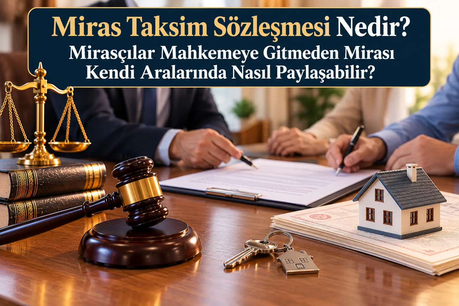 Miras Taksim Sözleşmesi Nedir? Mahkemeye Gitmeden Miras Paylaşımı
