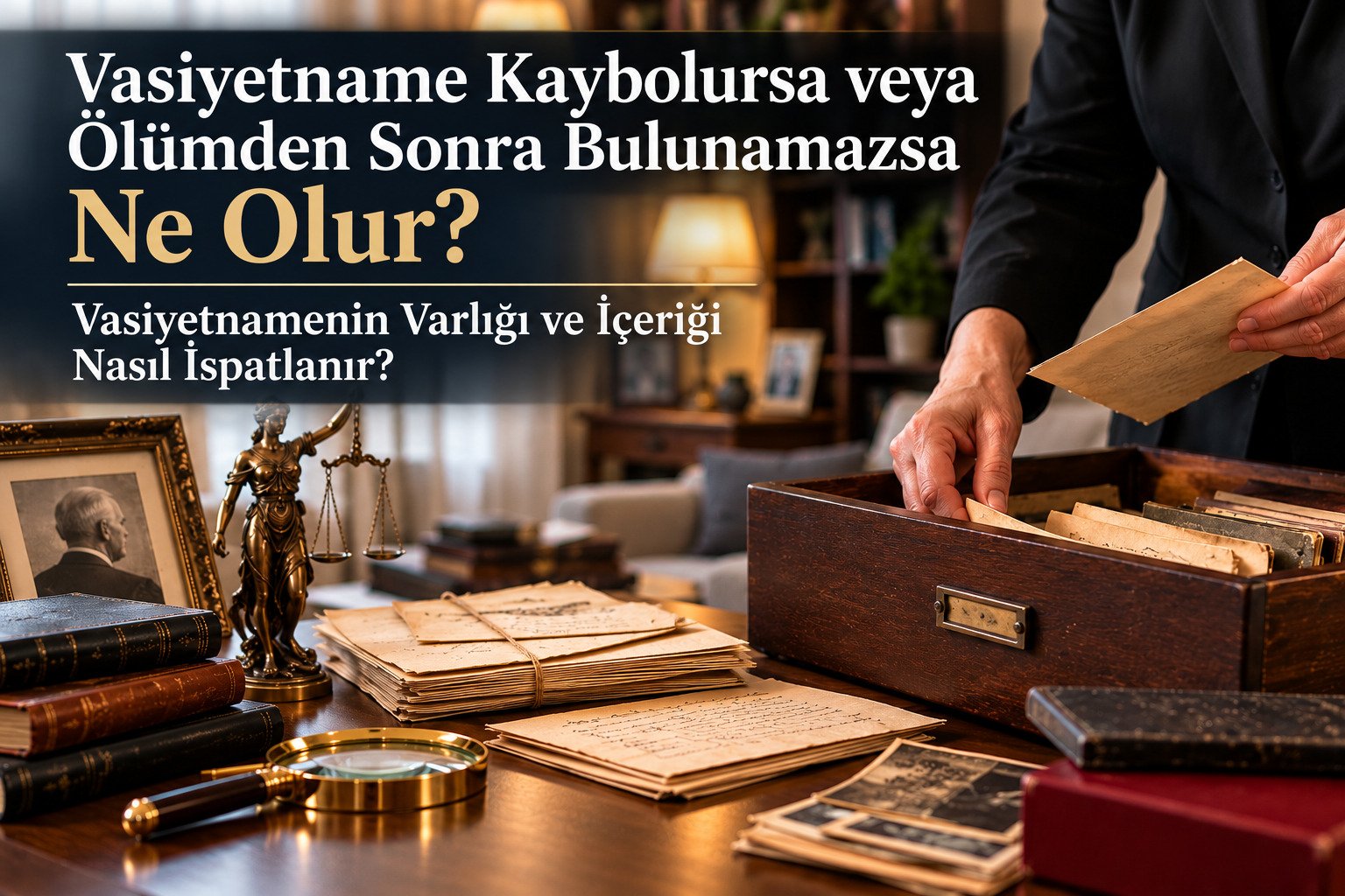 Vasiyetname Kaybolursa veya Ölümden Sonra Bulunamazsa Ne Olur? Vasiyetnamenin Varlığı ve İçeriği Nasıl İspatlanır?
