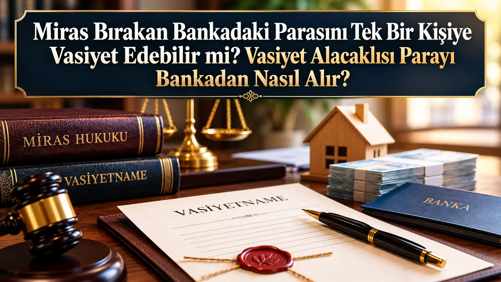 Miras Bırakan Bankadaki Parasını Tek Bir Kişiye Vasiyet Edebilir mi? Vasiyet Alacaklısı Parayı Bankadan Nasıl Alır?