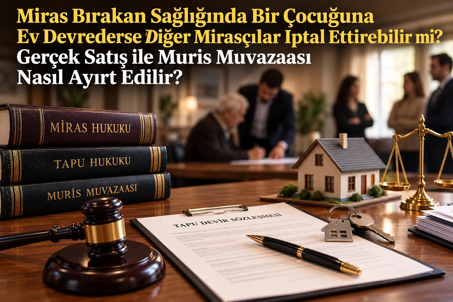 Miras Bırakan Sağlığında Bir Çocuğuna Ev Devrederse İptal Edilebilir mi?