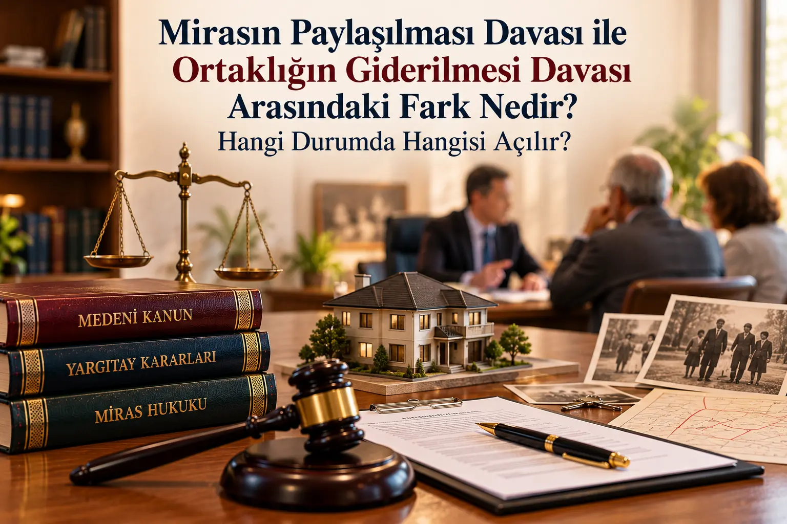 Mirasın Paylaşılması ve Ortaklığın Giderilmesi Davası Arasındaki Temel Farklar Nelerdir?