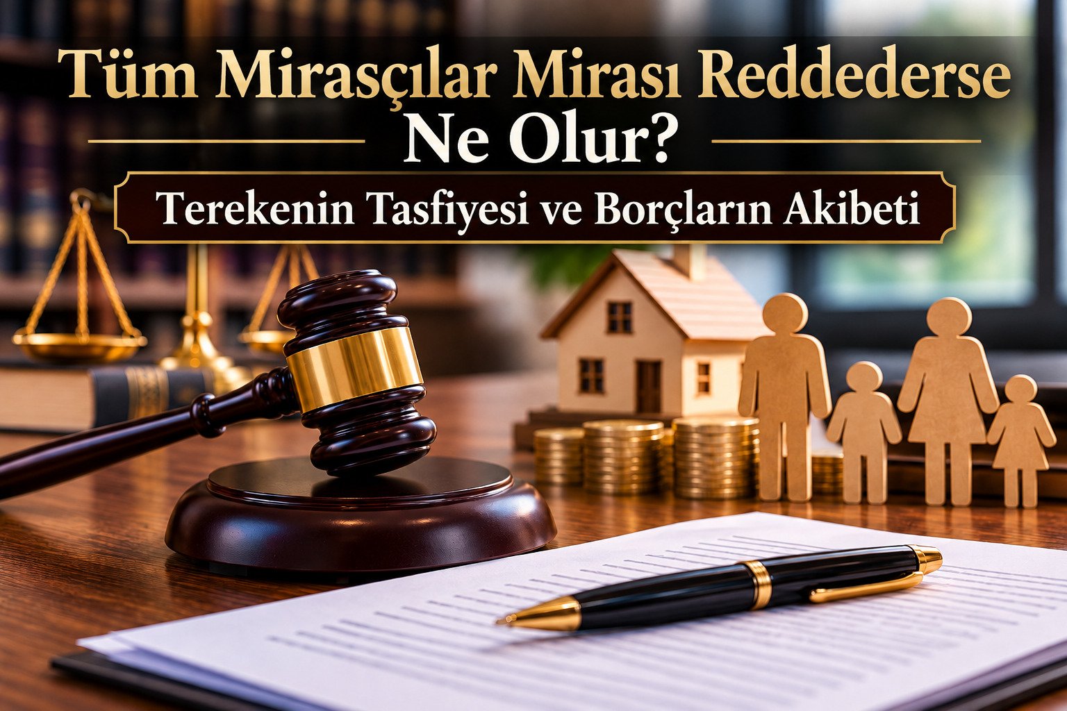 Tüm Mirasçılar Mirası Reddederse Ne Olur? Terekenin Tasfiyesi ve Borçların Akıbeti